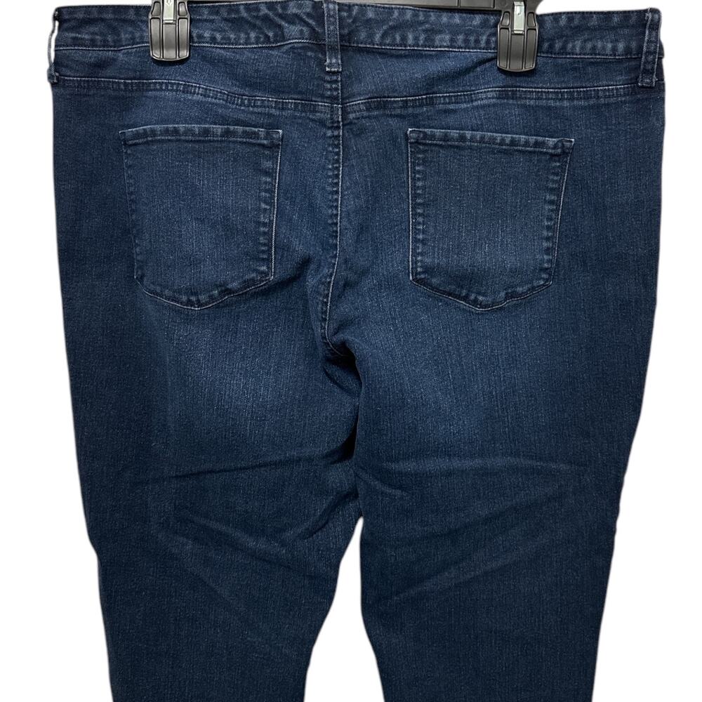 BANDOLINO Jeans Womens Size 22W Short Blue Mandie - Picture 4 of 7